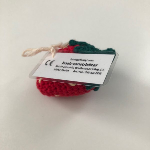 Erdbeere, 1 Stück – Bild 4