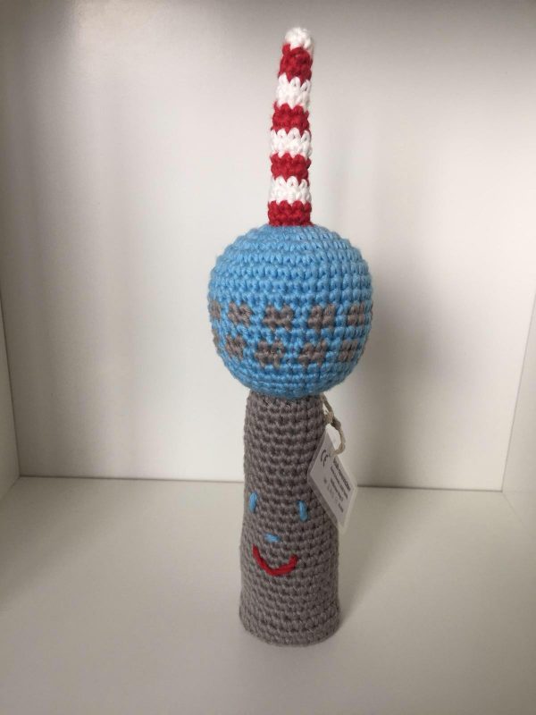 Blaue Fernsehturm-Rassel