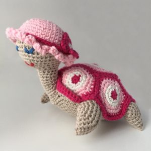 rosa-pinke Schildkröte