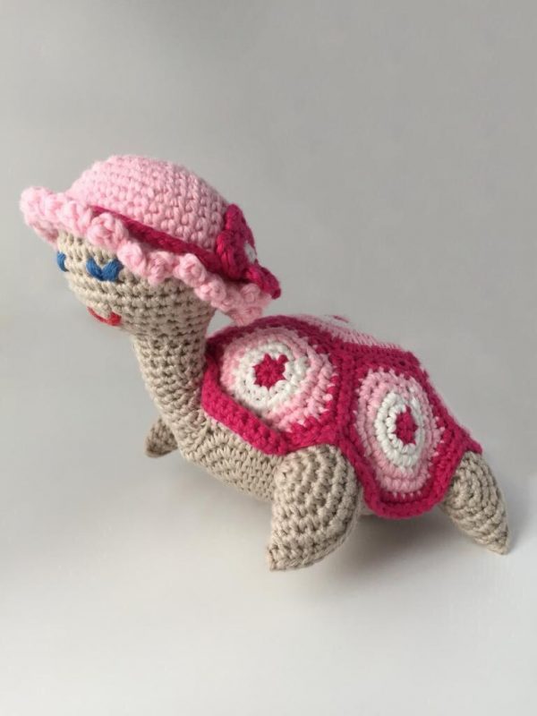 rosa-pinke Schildkröte