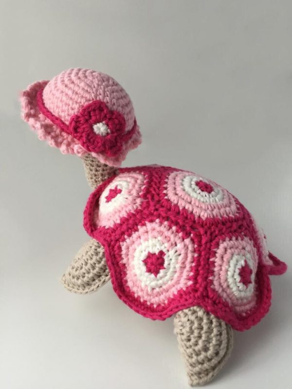 rosa-pinke Schildkröte – Bild 3